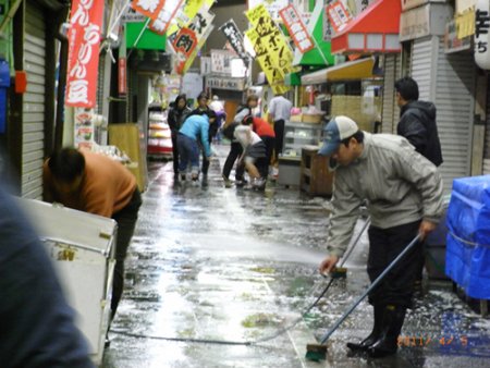 旦過市場合同清掃